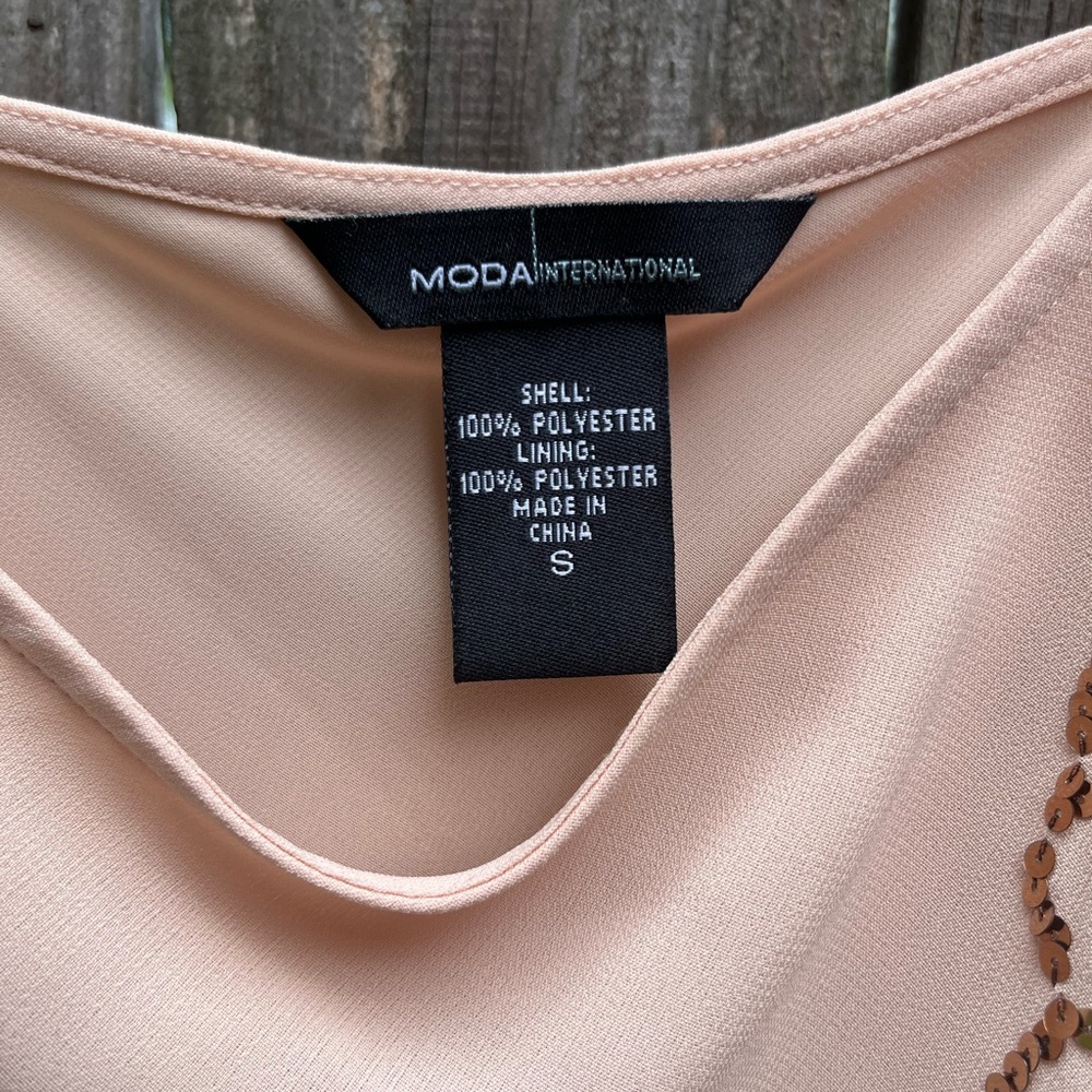 Moda International Pink Floral Mini Dress - Picture 5 of 5